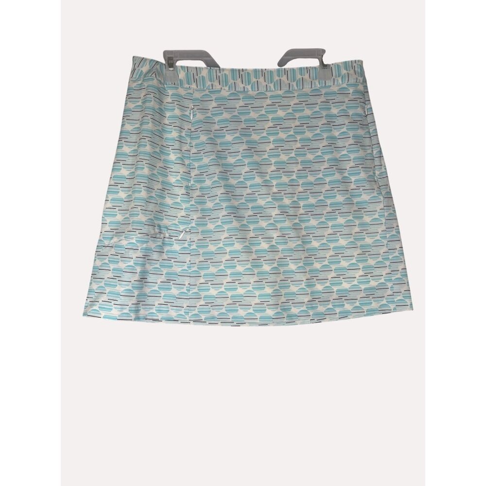 Greg Norman women's Golf Skort size 12 zipper buttons and adjustable waist